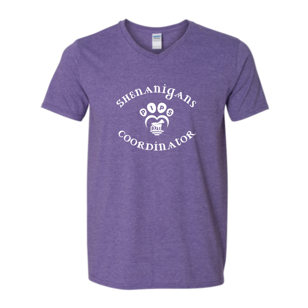 PIPs - "Shenanigans Coordinator" V-Neck Tee