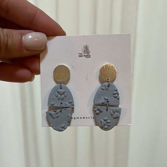 Paw Print Earrings