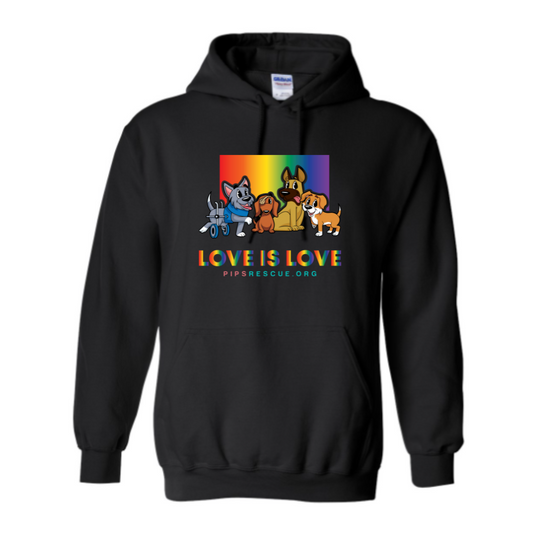 PIPs - "Love is Love" Pride Hoodie