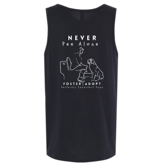 PIPs - "Never Pee Alone" Tank