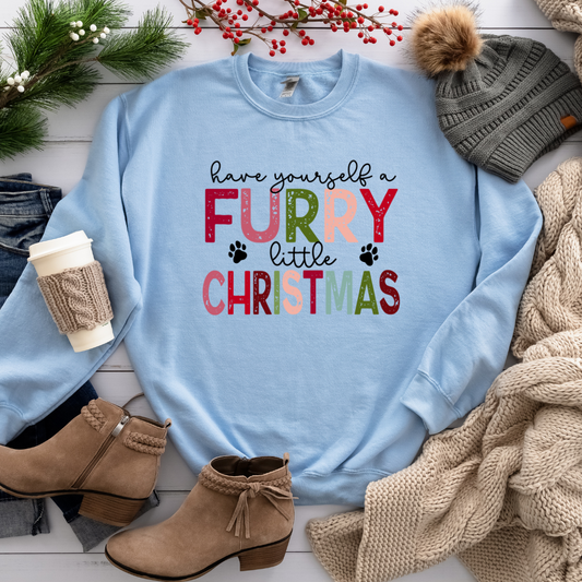 Have Yourself a Furry Little Christmas Crewneck